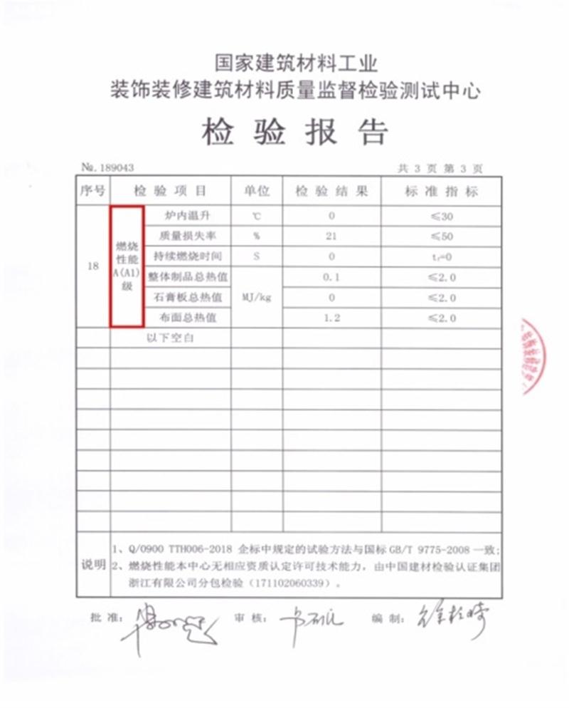 A级防火：GFG泰山玻璃纤维布面石膏板(图4)