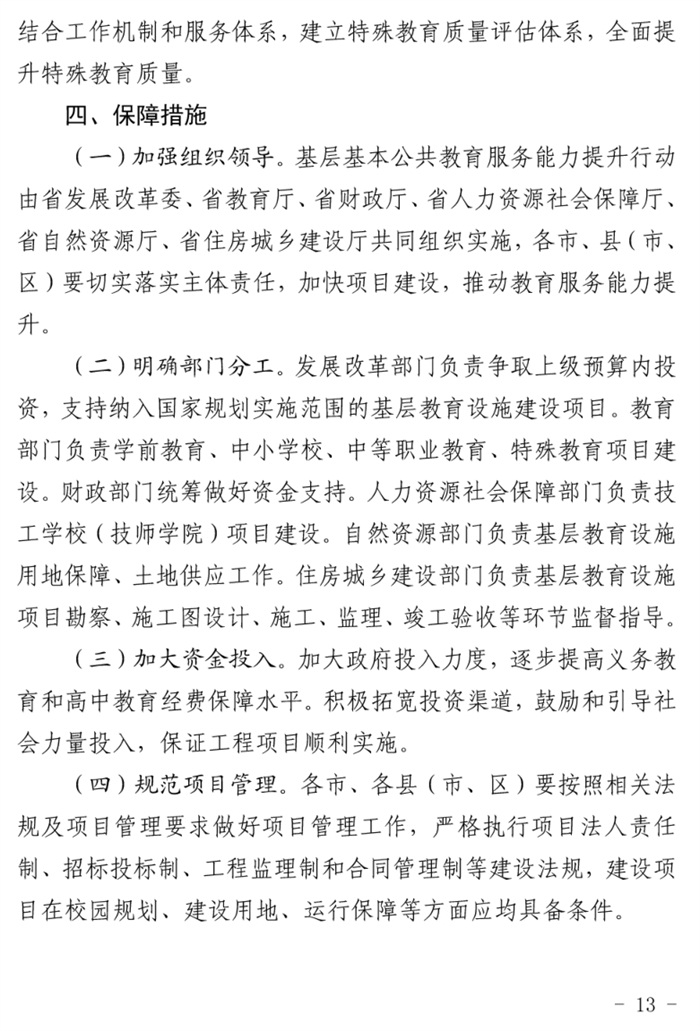 鲁发改社会〔2020〕1229号关于印发《山东省“十四五”基层基本公共教育服务能力提升行动计划》的通知(图12)