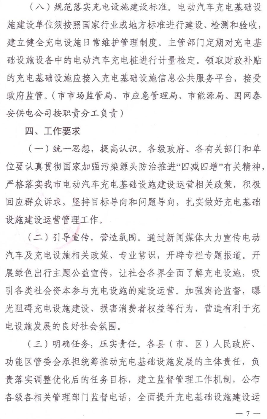 泰安市电动汽车充电基础设施建设运营管理实施意见(图7)
