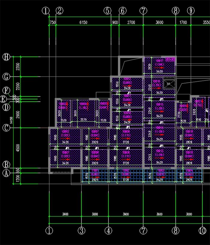 施工图欣赏：上海富凝装配式建筑BIM正向拆分设计(图2)