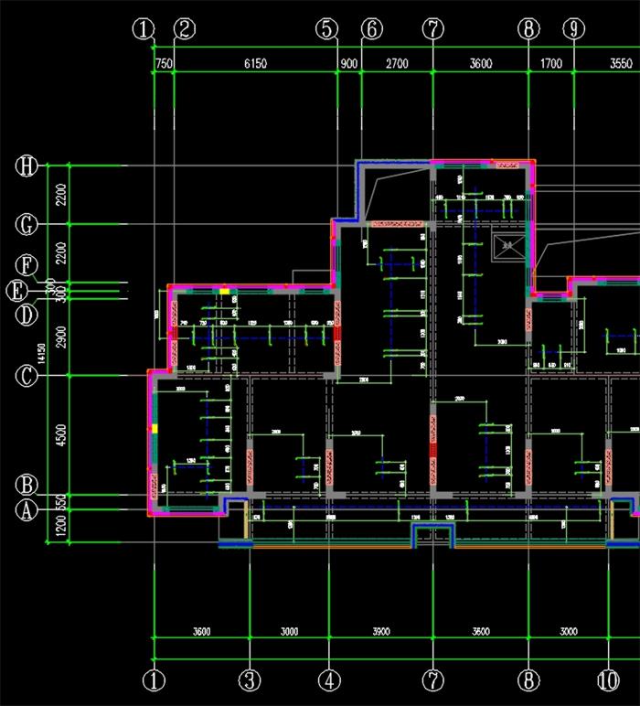 施工图欣赏：上海富凝装配式建筑BIM正向拆分设计(图5)