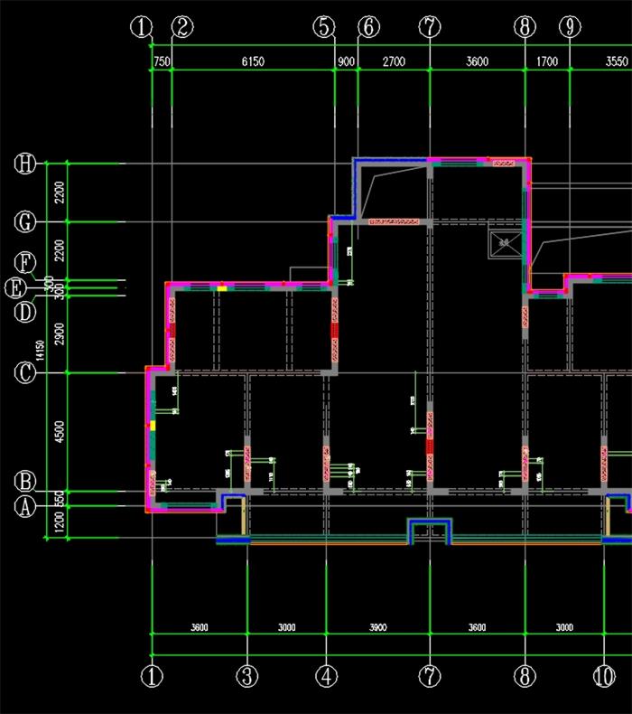 施工图欣赏：上海富凝装配式建筑BIM正向拆分设计(图6)
